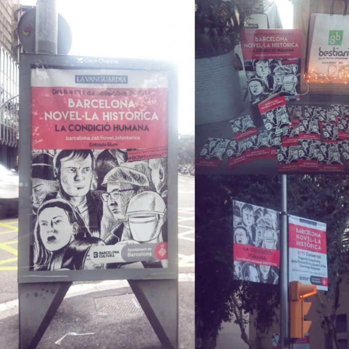 POSTER FOR  BARCELONA NOVEL·LA HISTÒRICA FESTIVAL