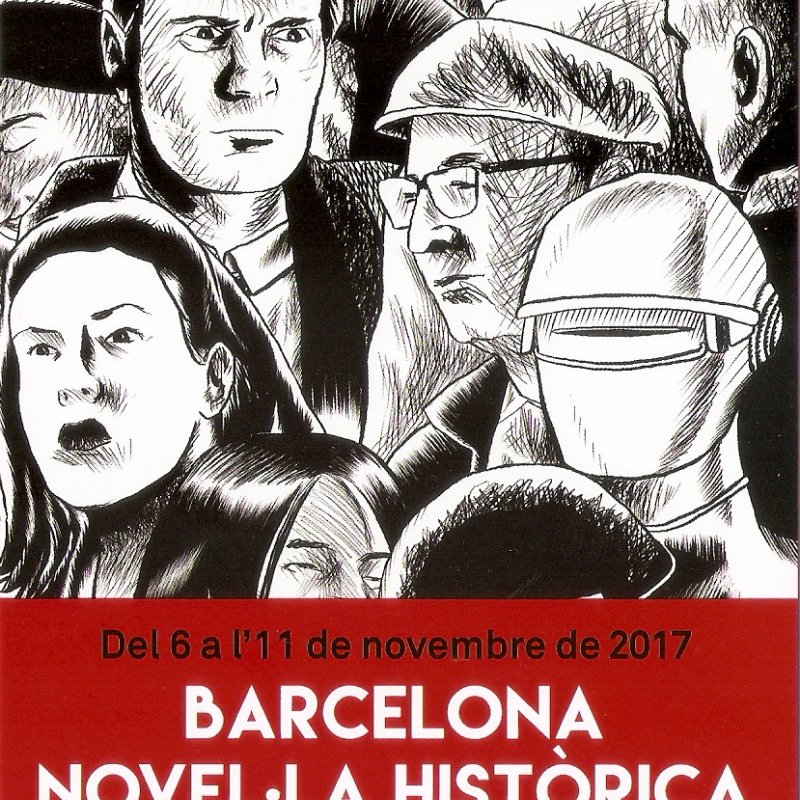 CARTEL para el FESTIVAL BARCELONA NOVEL·LA HISTÒRICA 2017